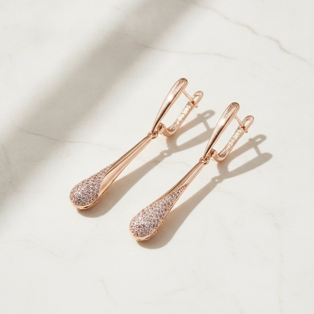 Mireille Gold Earrings