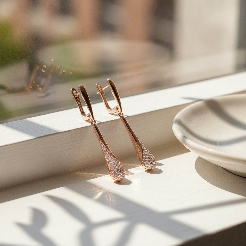 Mireille Gold Earrings