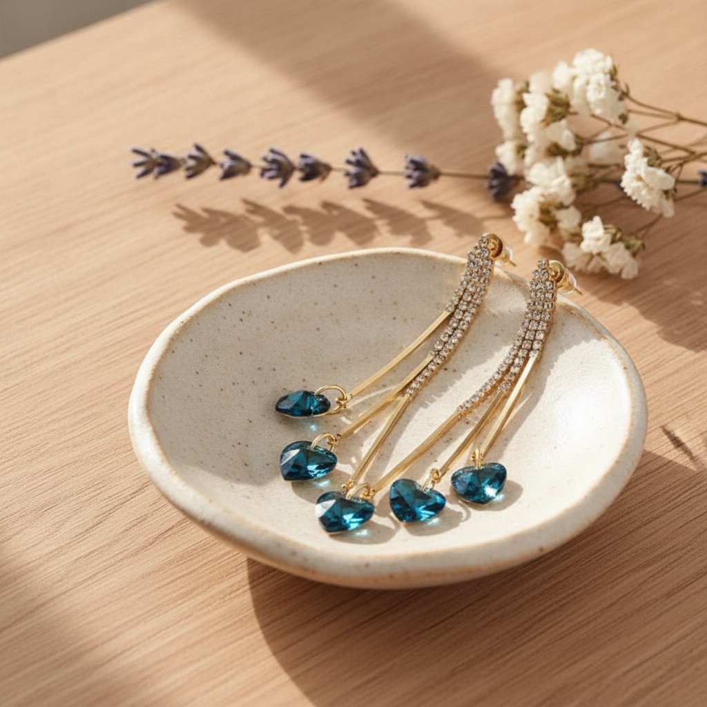 Mireille Crystal Earrings