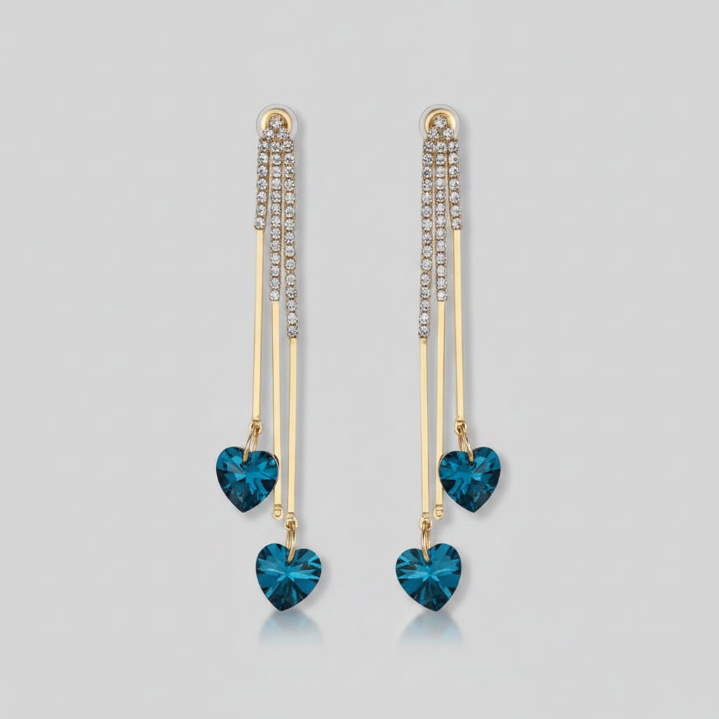 Mireille Crystal Earrings