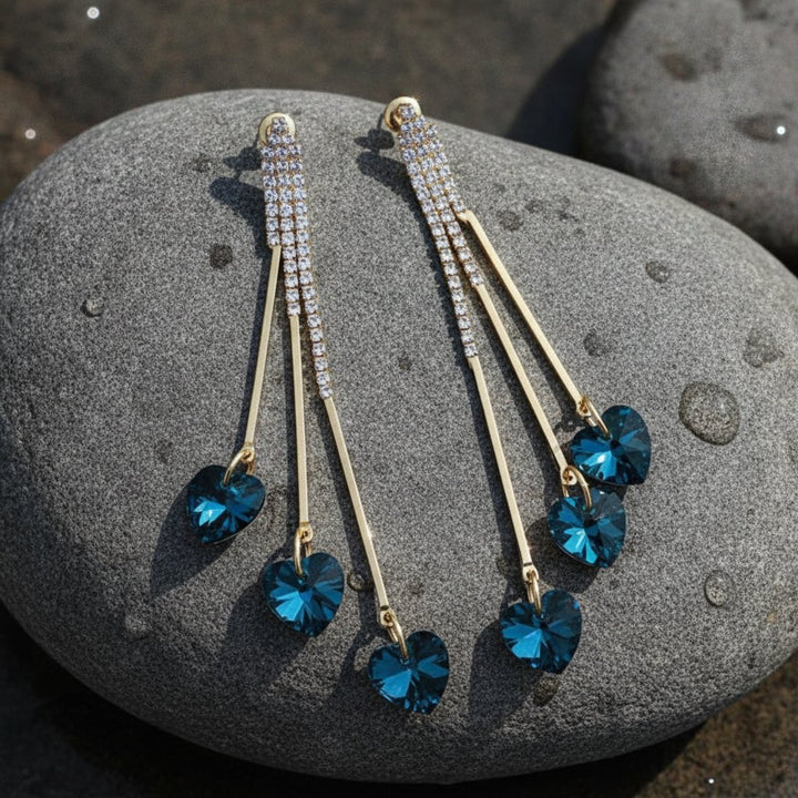 Mireille Crystal Earrings