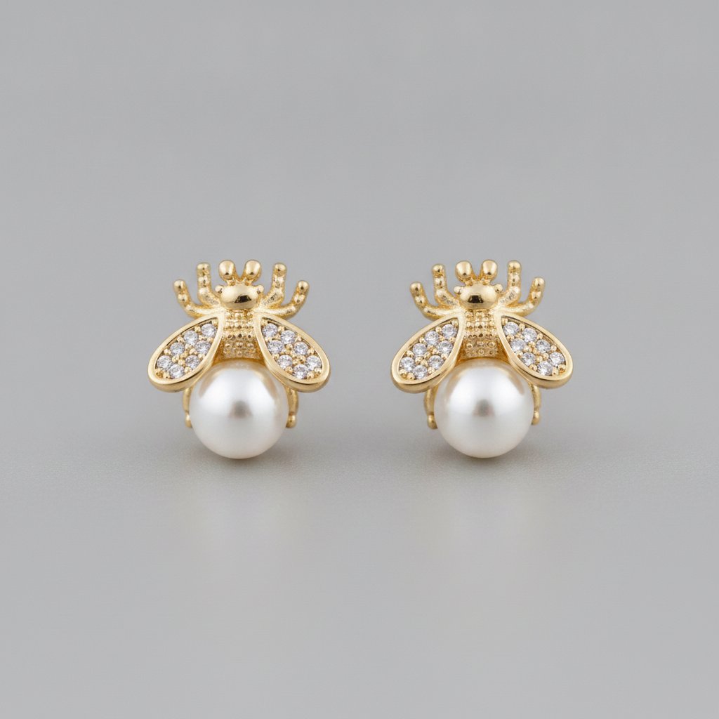 Mireille Pearl Earrings