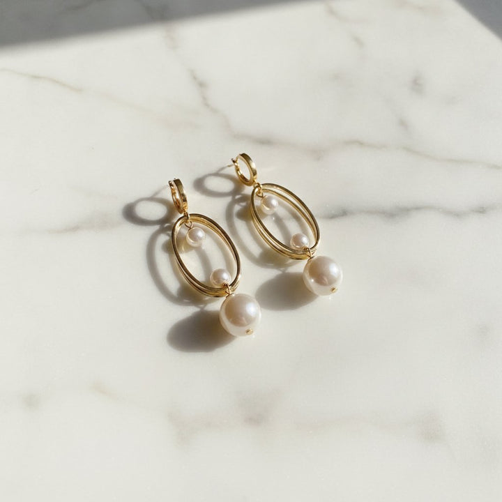 Mireille Pearl Earrings
