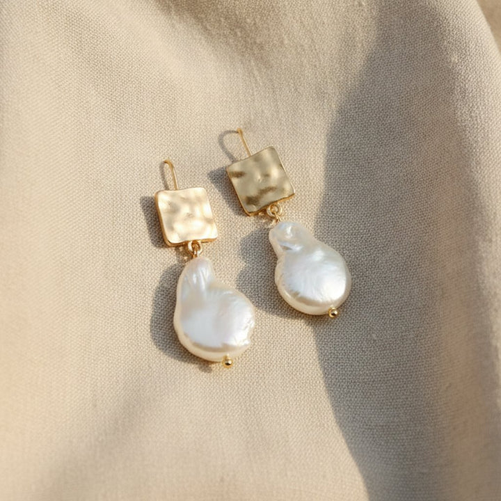 Mireille Gold Earrings