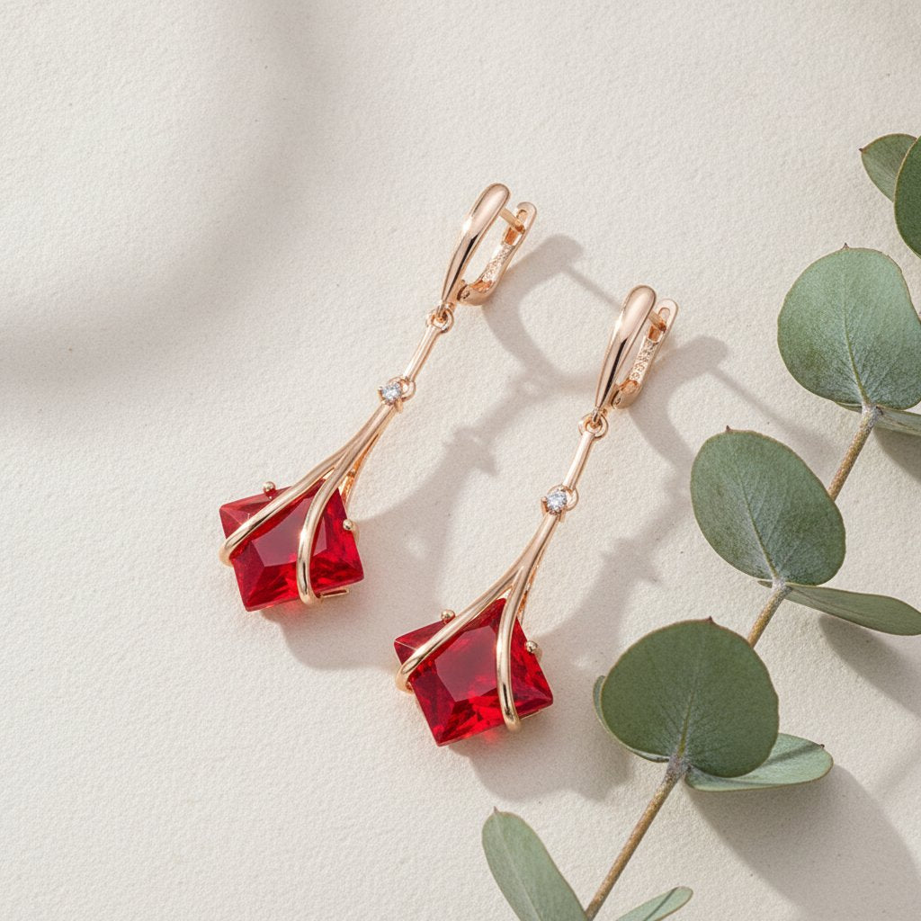 Mireille Crystal Earrings