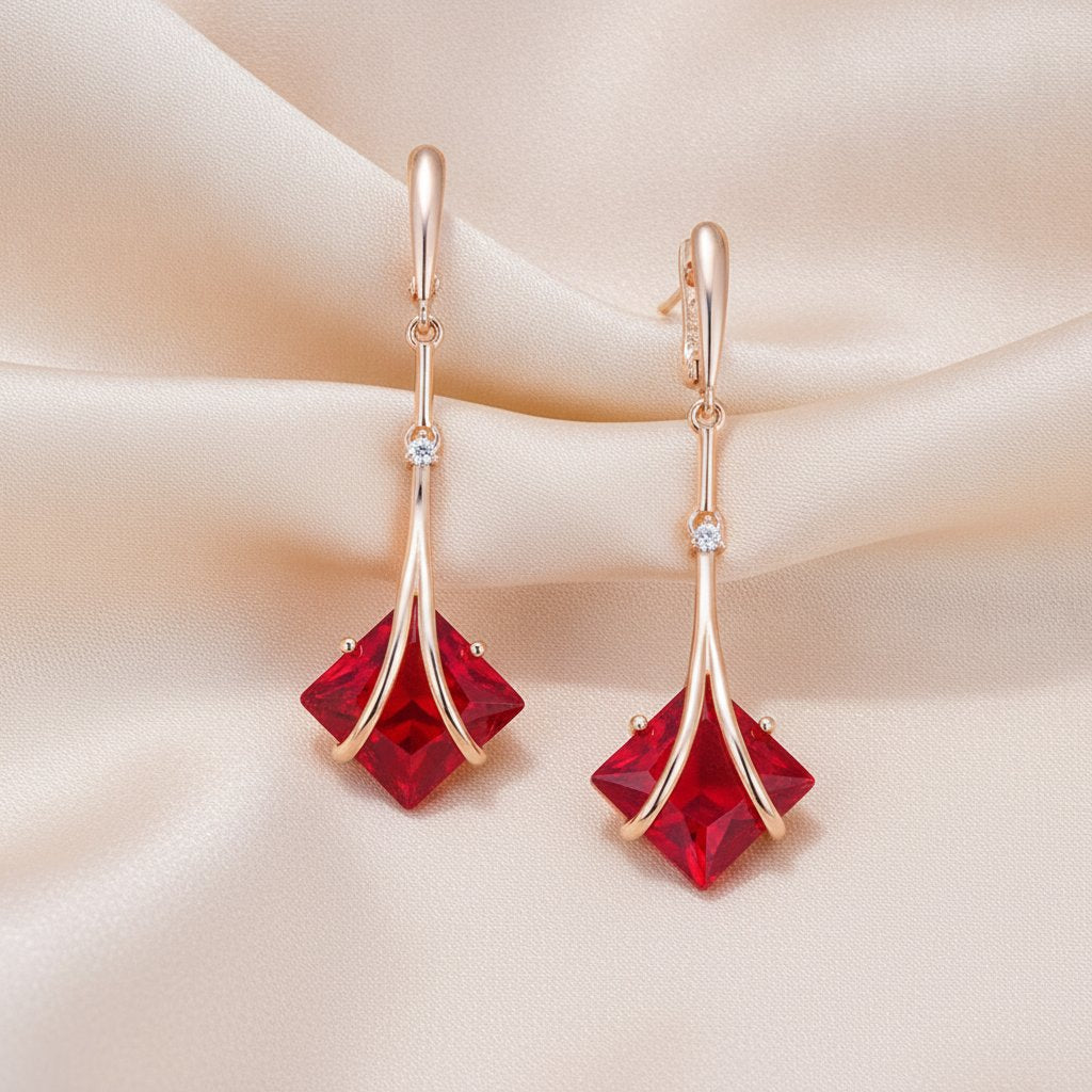 Mireille Crystal Earrings