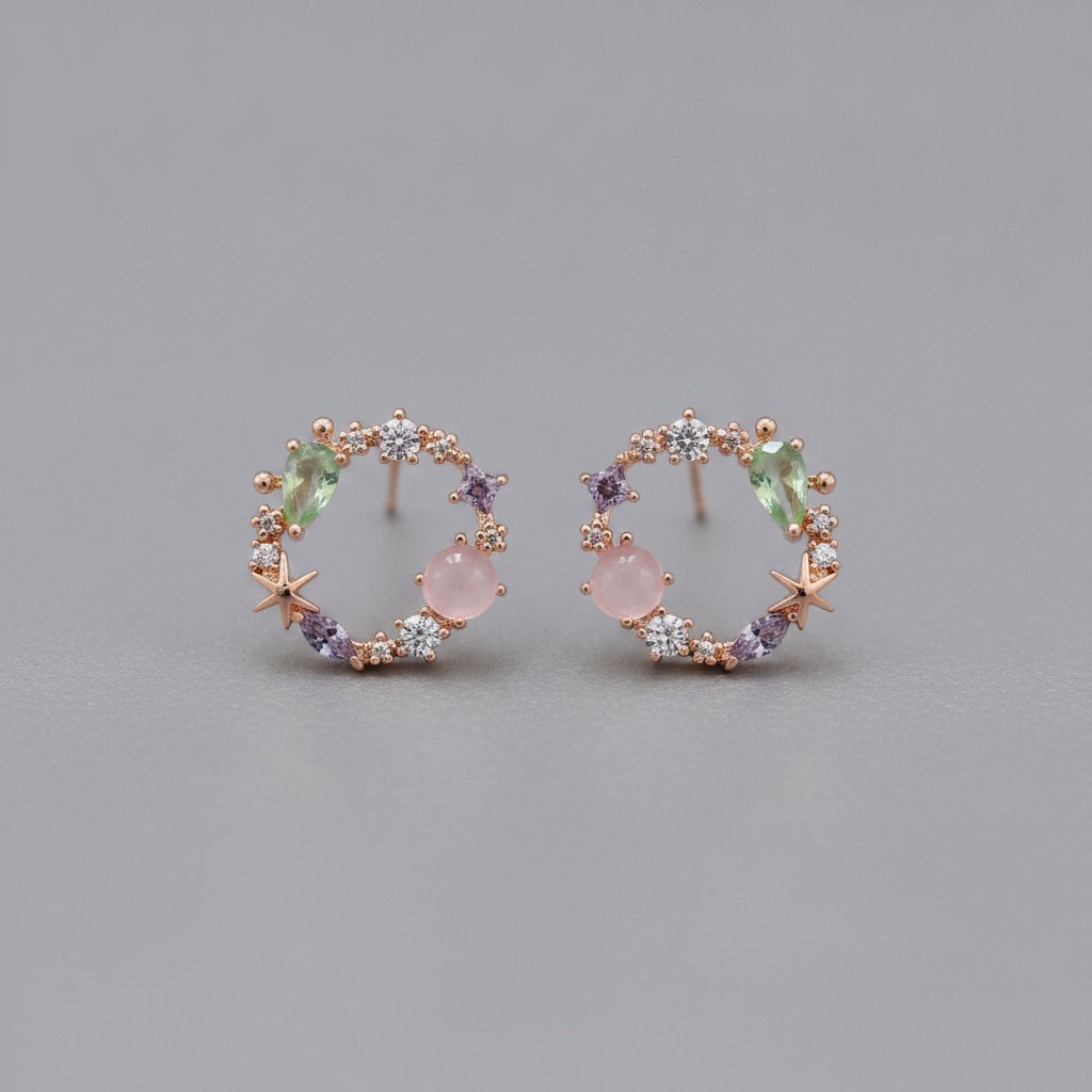 Mireille Crystal Earrings