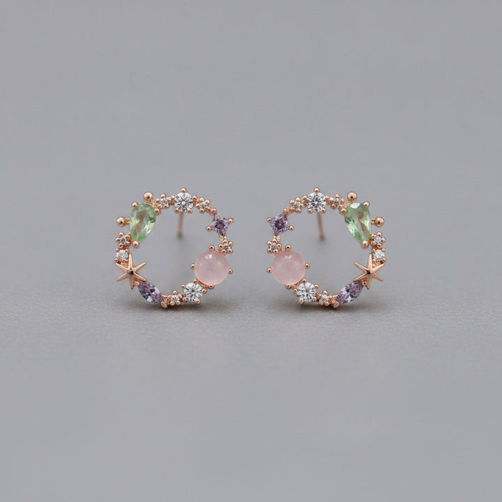 Mireille Crystal Earrings