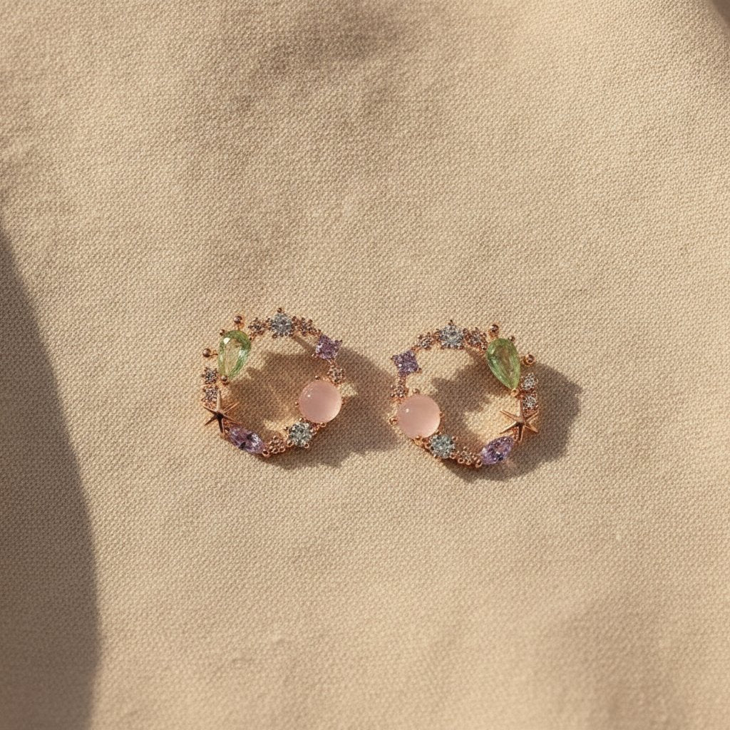 Mireille Crystal Earrings