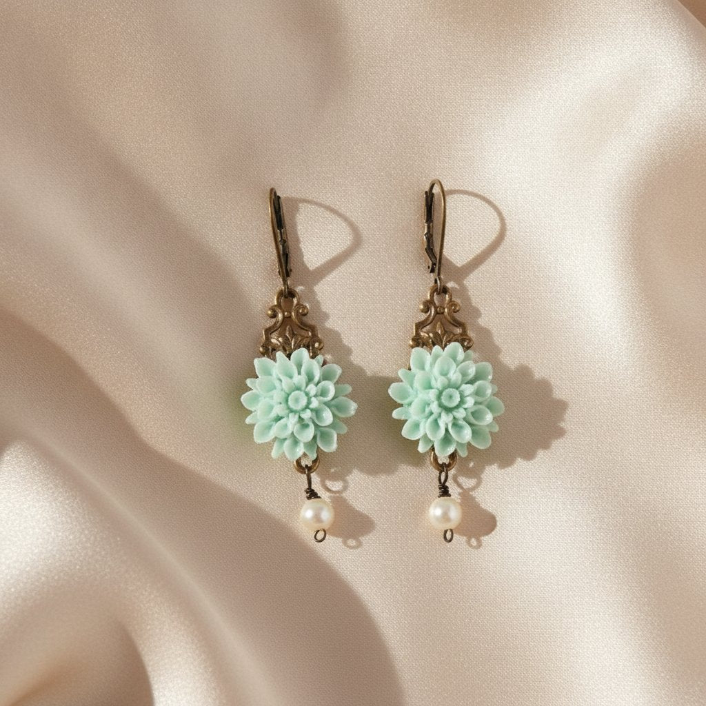 Opaline Pearl Earrings