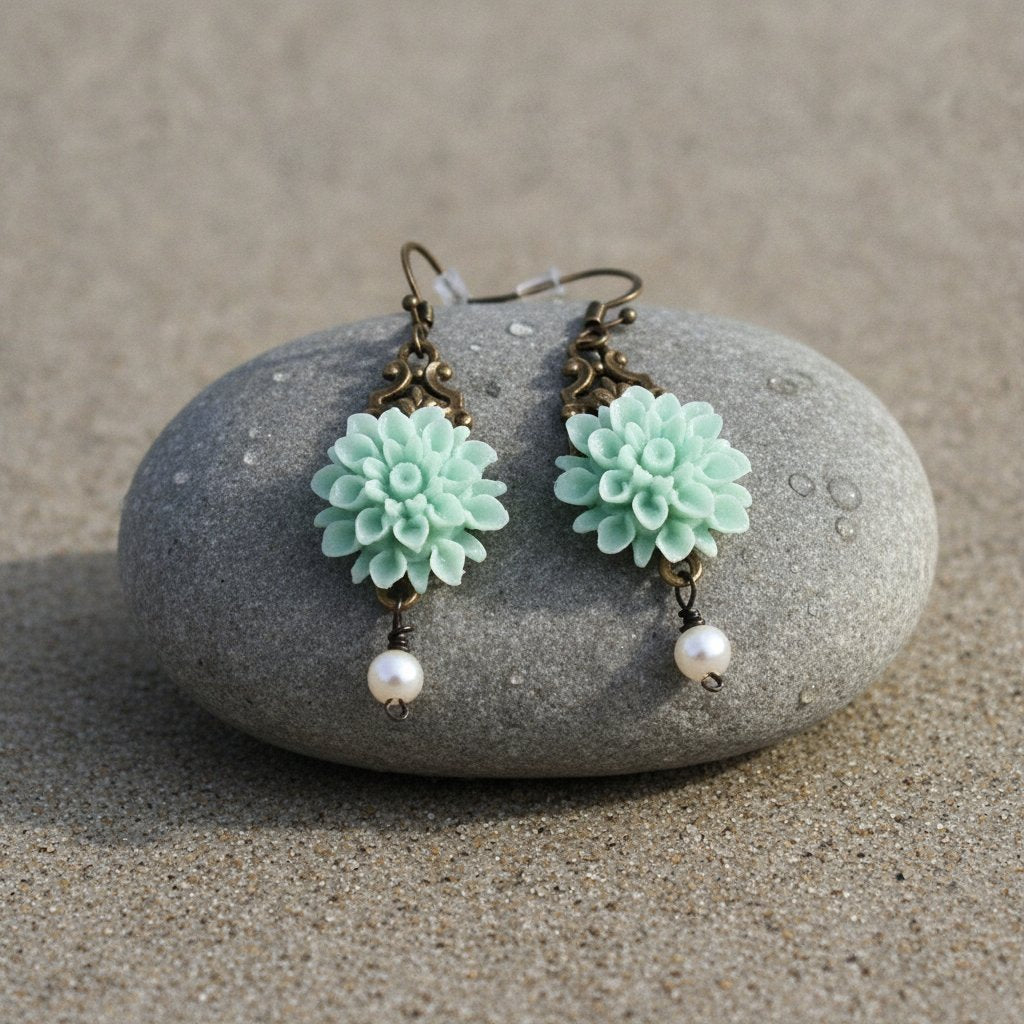 Opaline Pearl Earrings