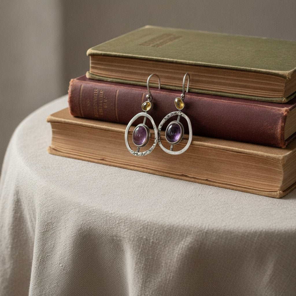 Reverie Amethyst Earrings