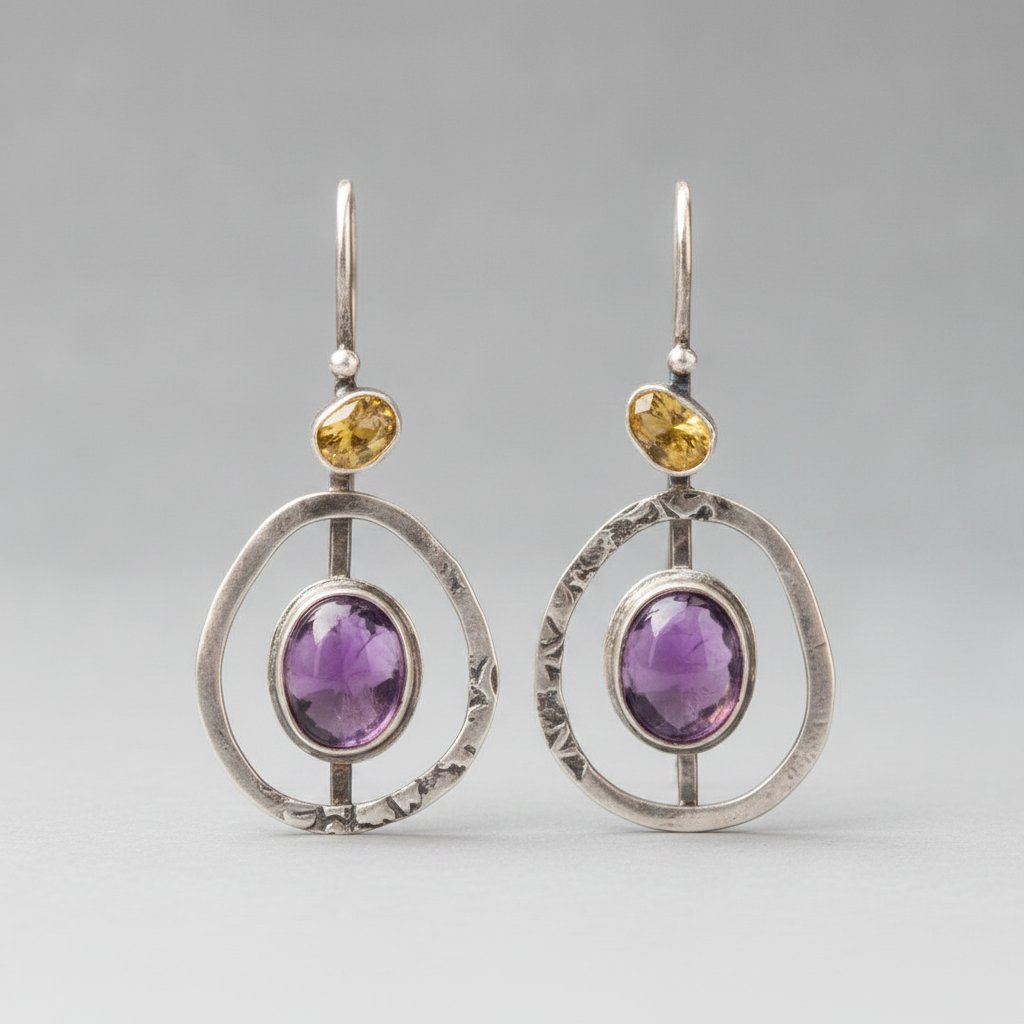 Reverie Amethyst Earrings