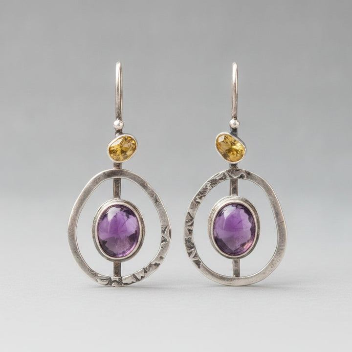 Reverie Amethyst Earrings