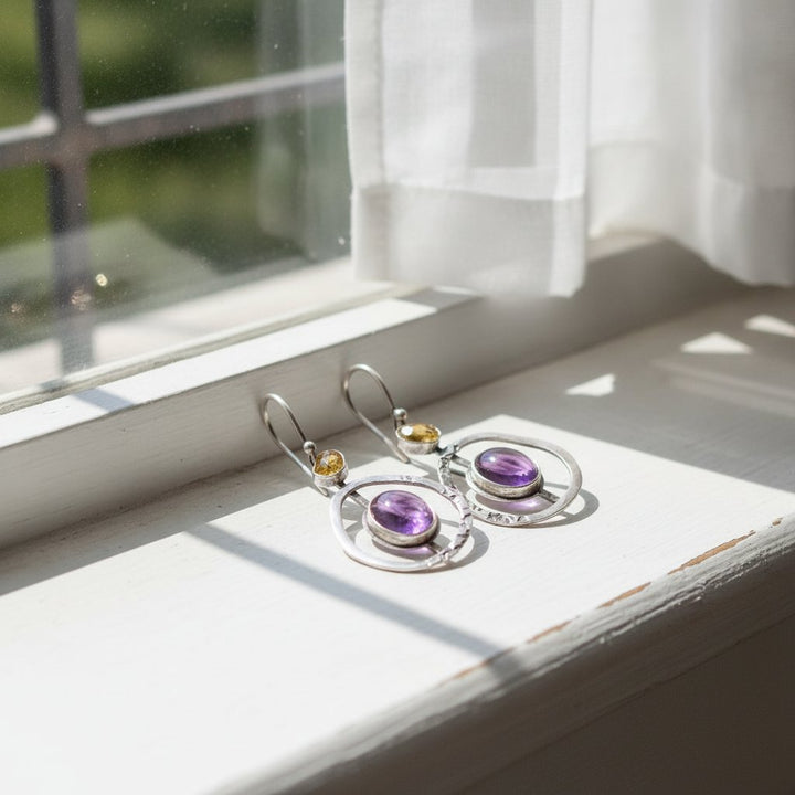 Reverie Amethyst Earrings