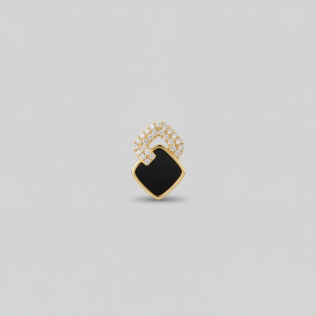 Valentine Onyx Earrings