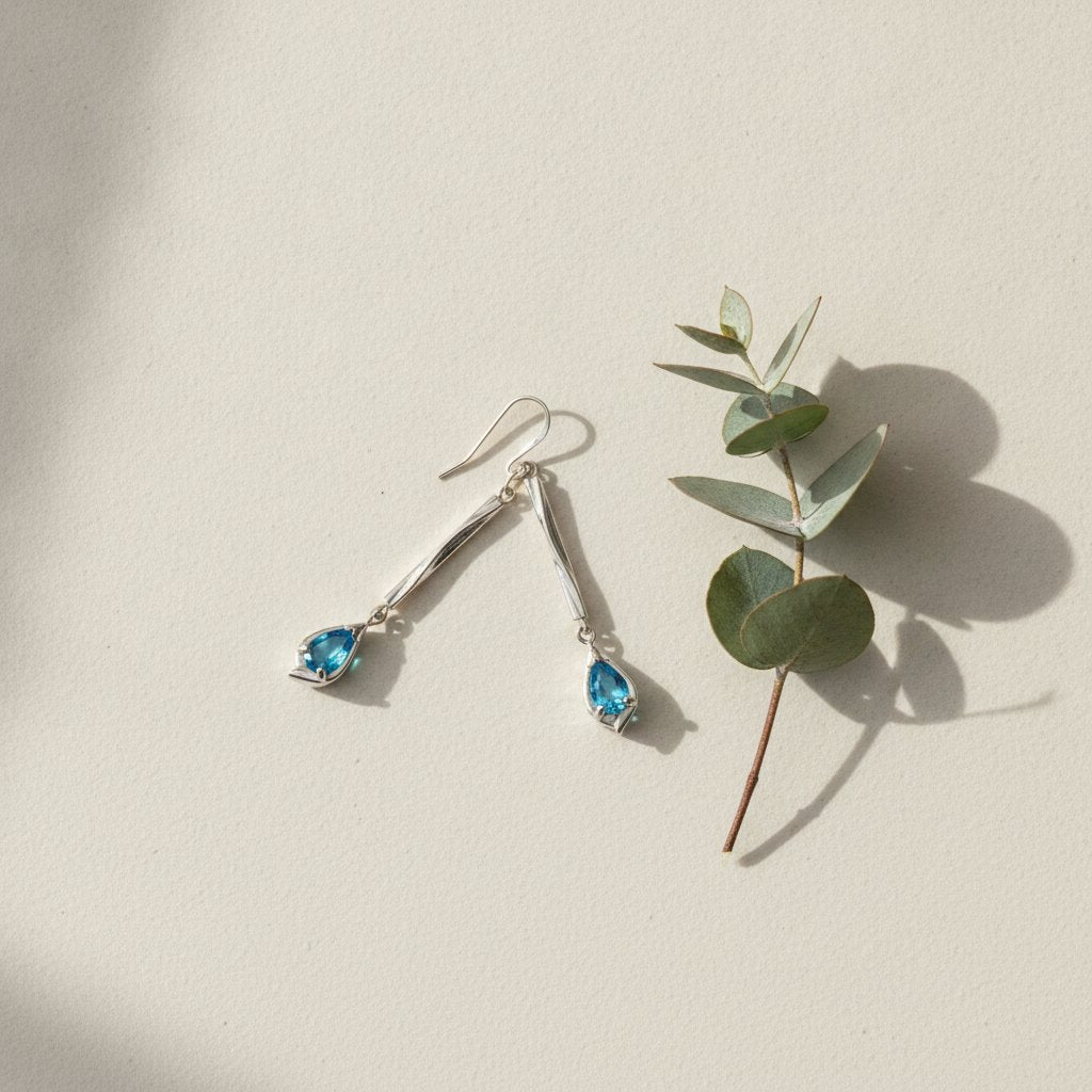 Zelie Silver Earrings