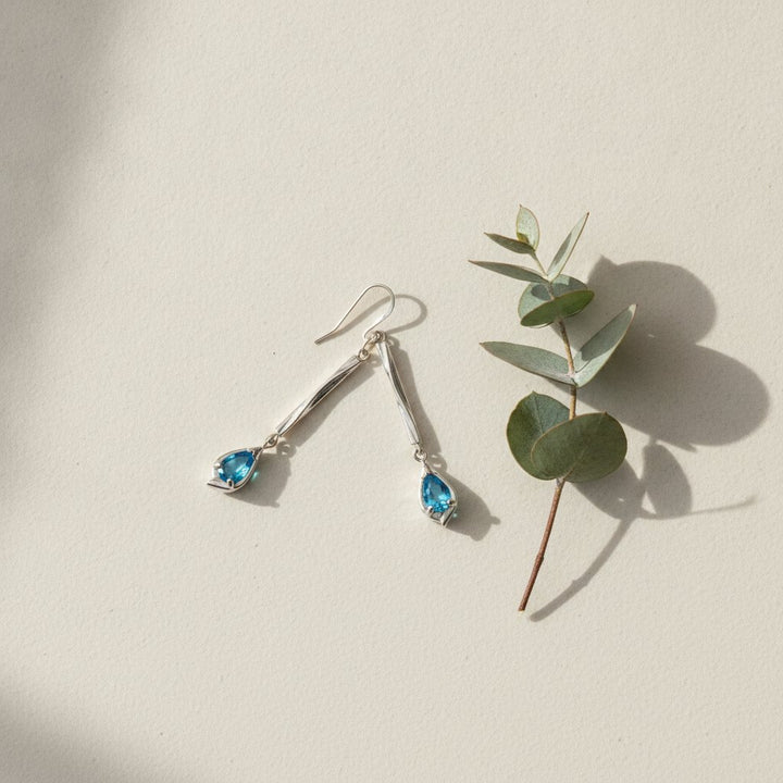 Zelie Silver Earrings