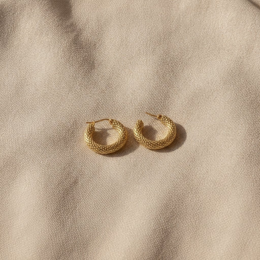 Alba Gold Earrings