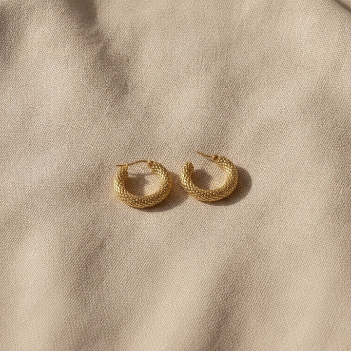 Alba Gold Earrings