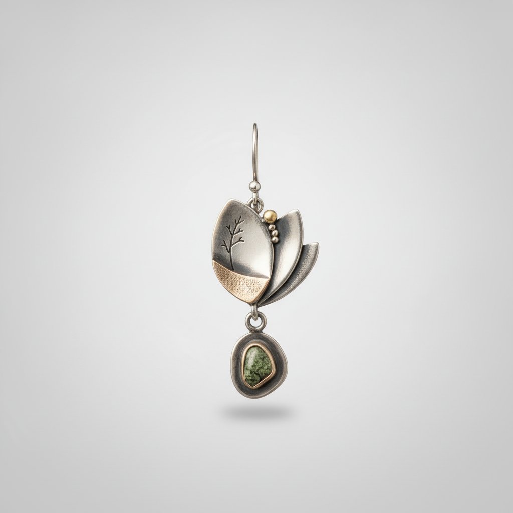 Alba Gold Earrings
