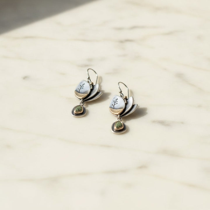Alba Gold Earrings
