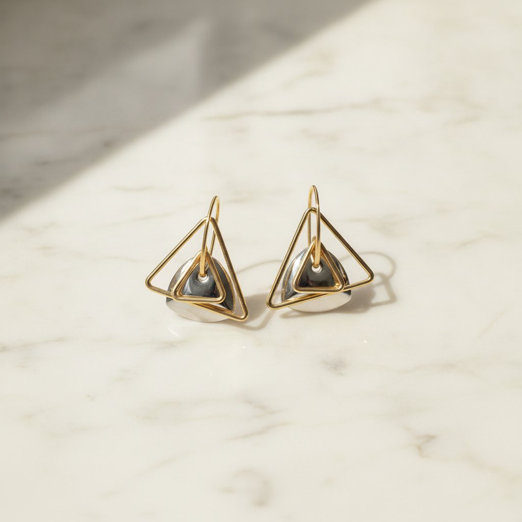 Alba Gold Earrings