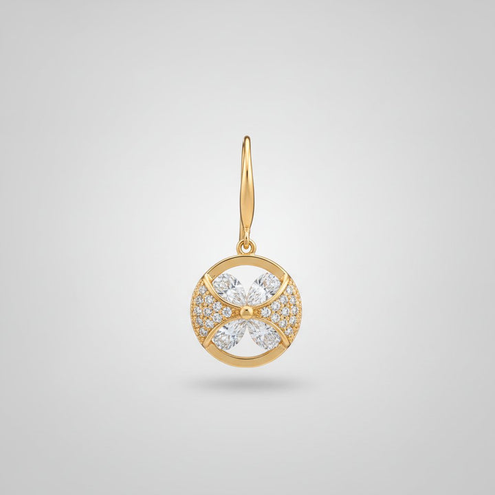 Alba Gold Earrings