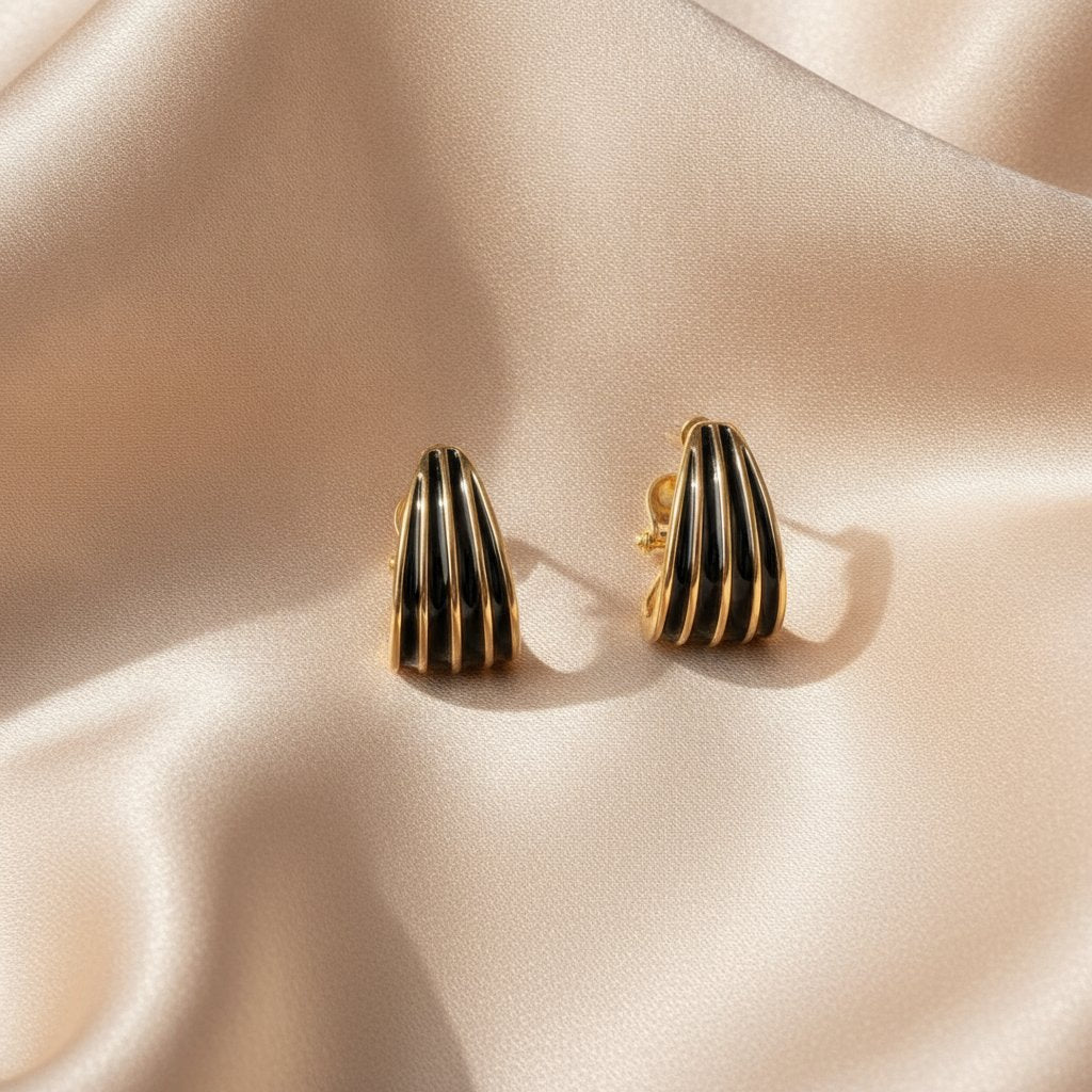 Alba Gold Earrings