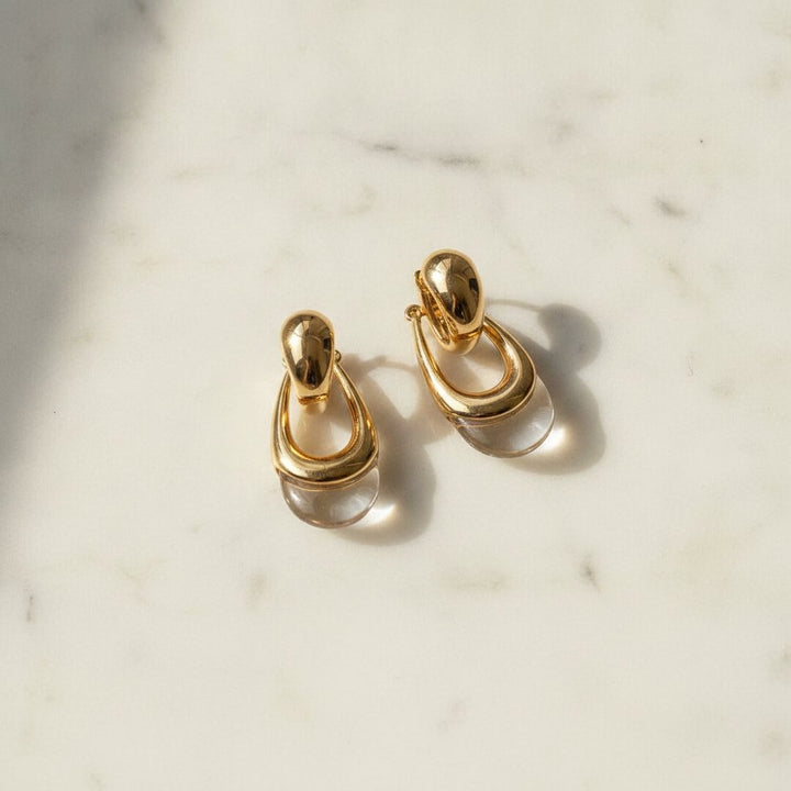 Alba Gold Earrings