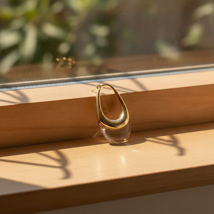 Alba Gold Earrings