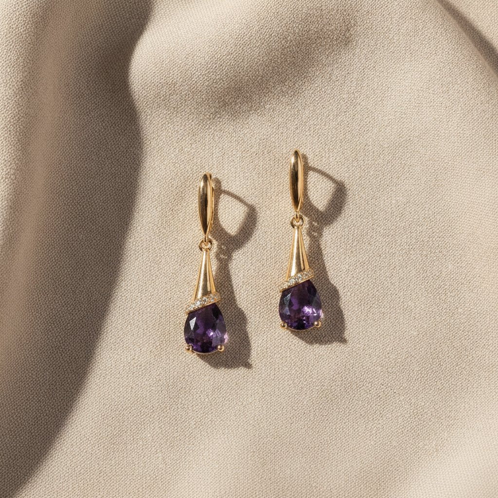 Alba Gold Earrings