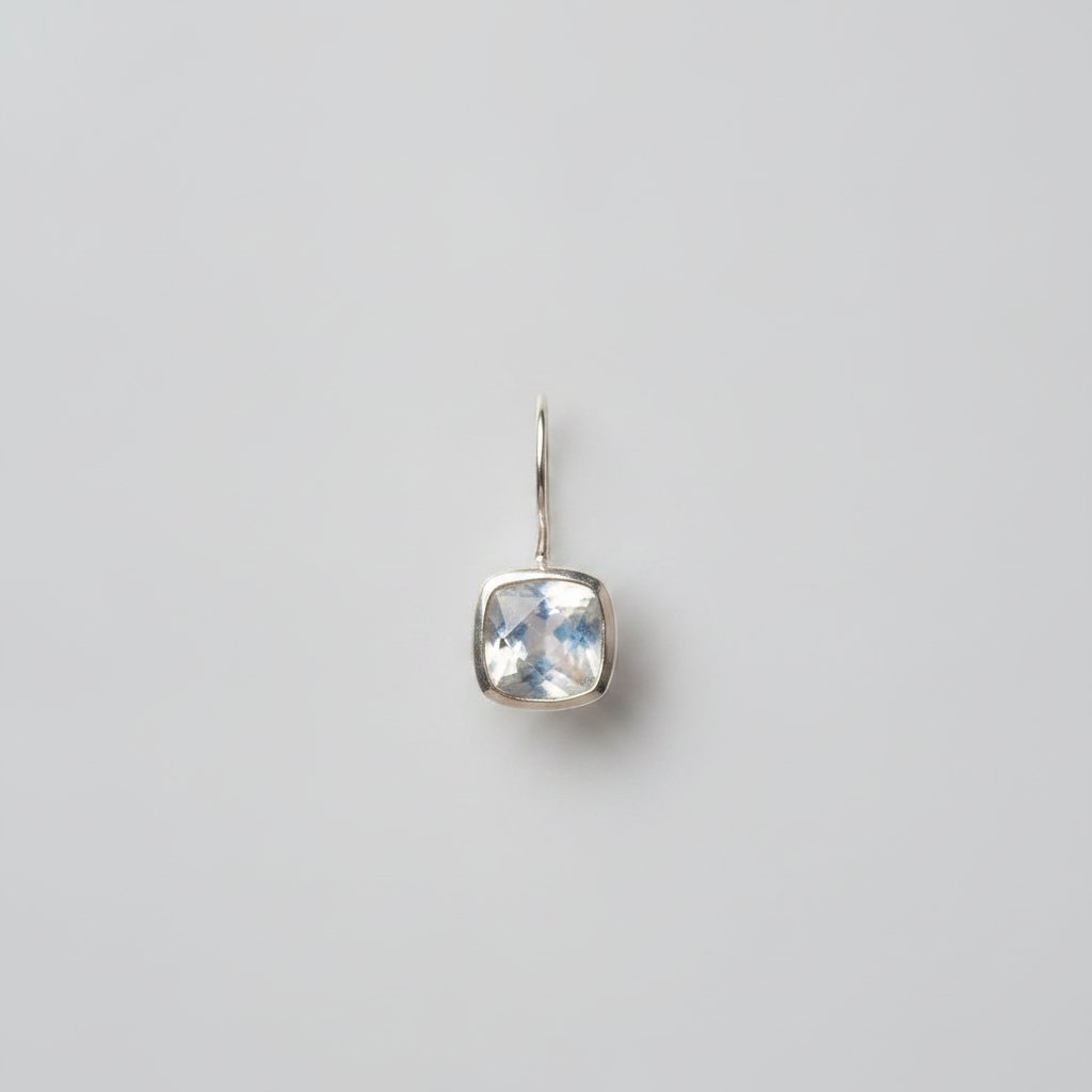 Cerise Moonstone Earrings