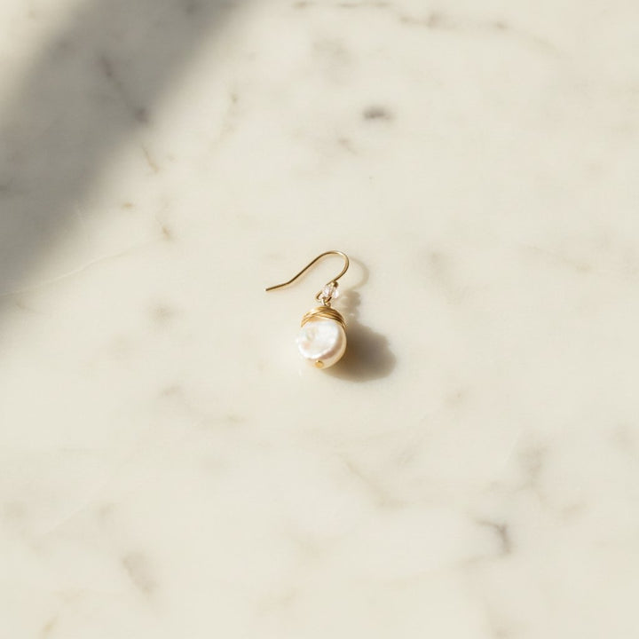 Dvora Pearl Earrings