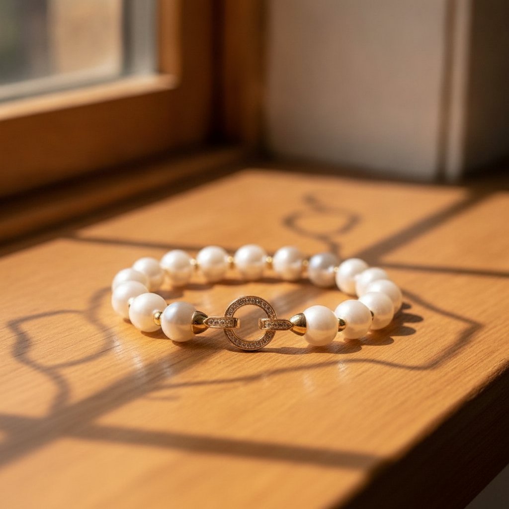 Wisteria Pearl Bracelet