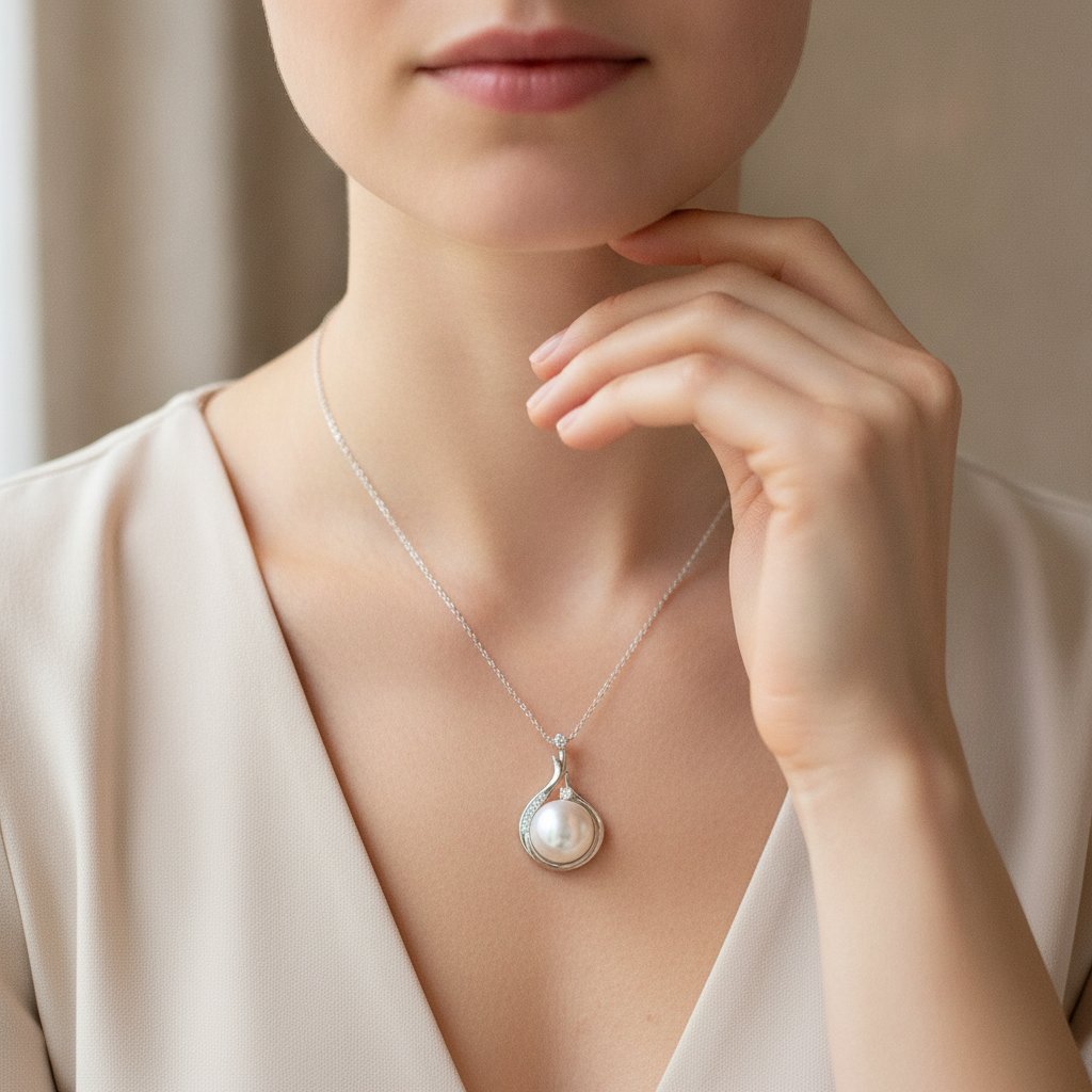 Nadia Pearl Necklace