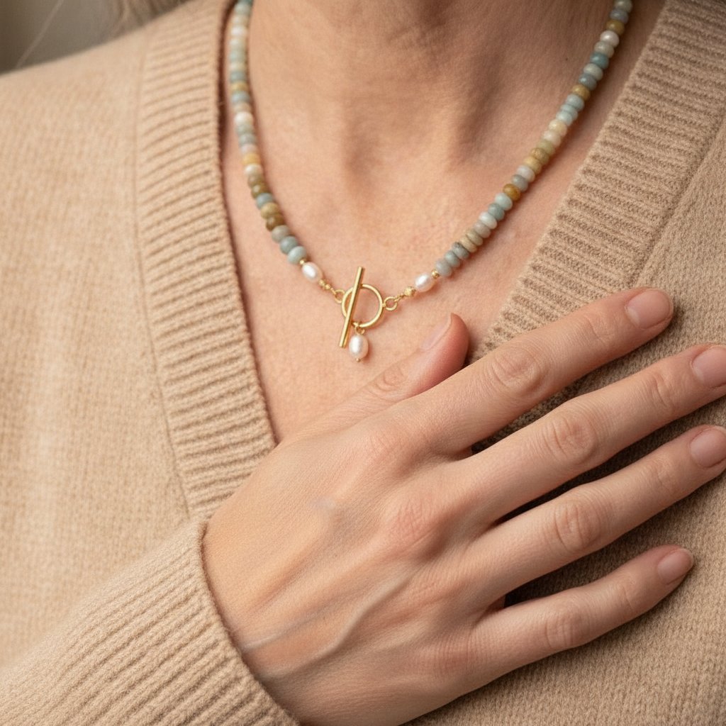 Rhea Gold Necklace