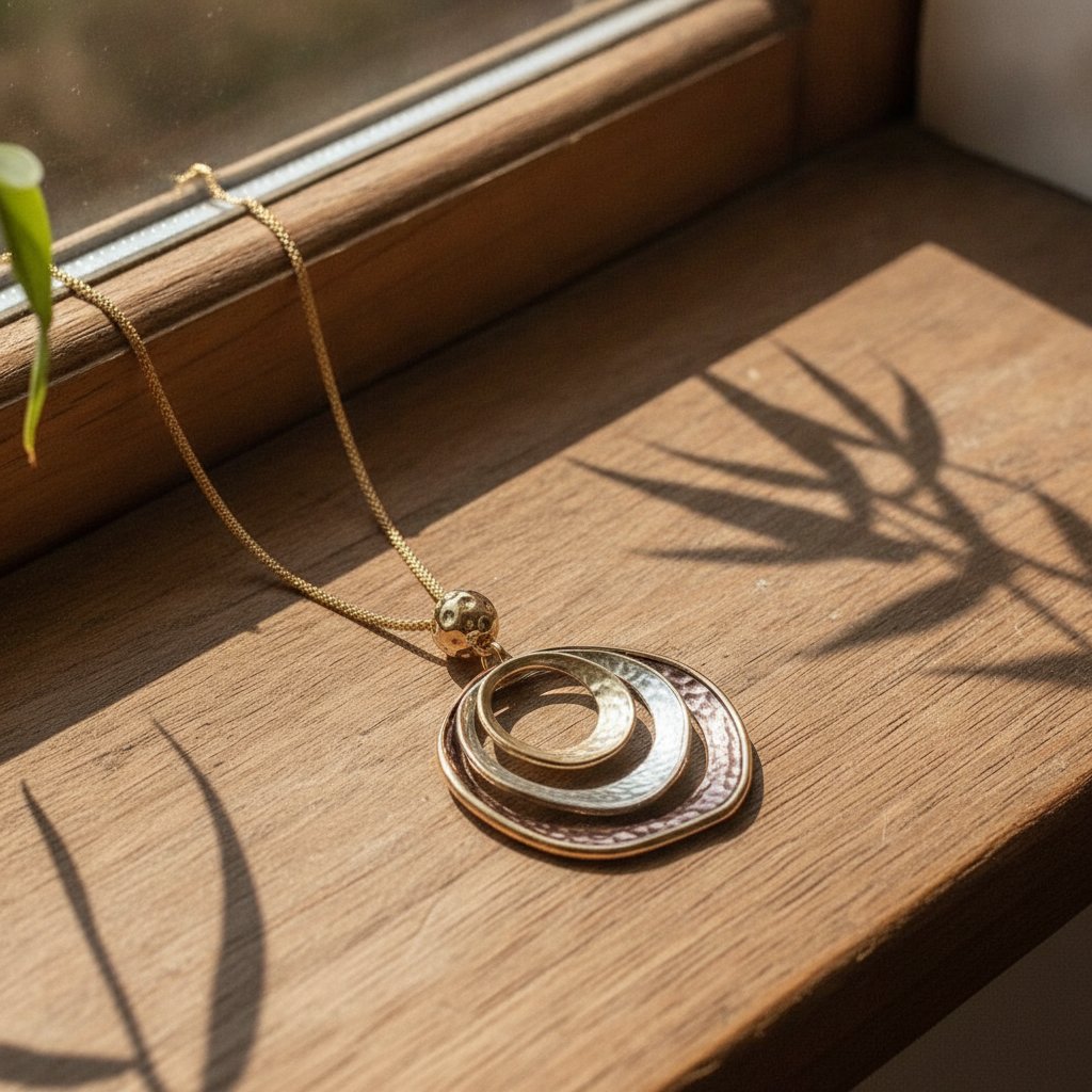 Rhea Gold Necklace