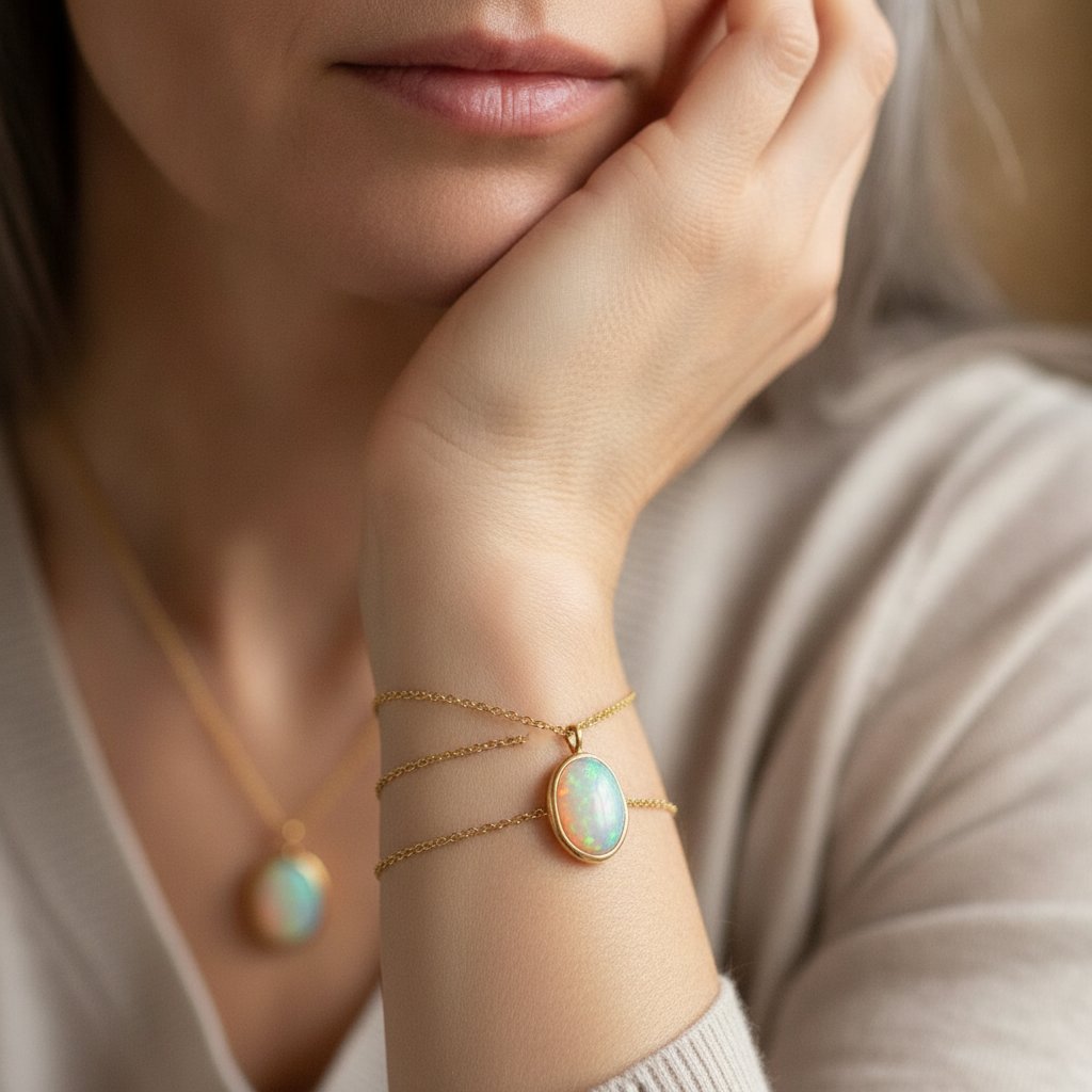 Thea Opal Necklace