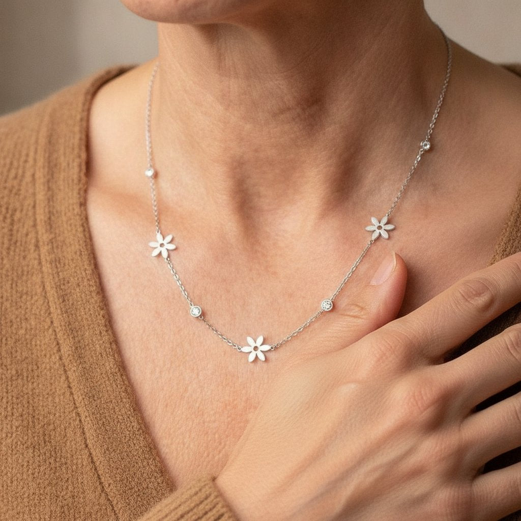 Thea Crystal Necklace