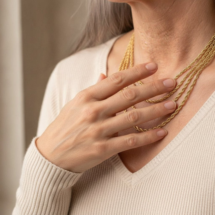 Thea Gold Necklace