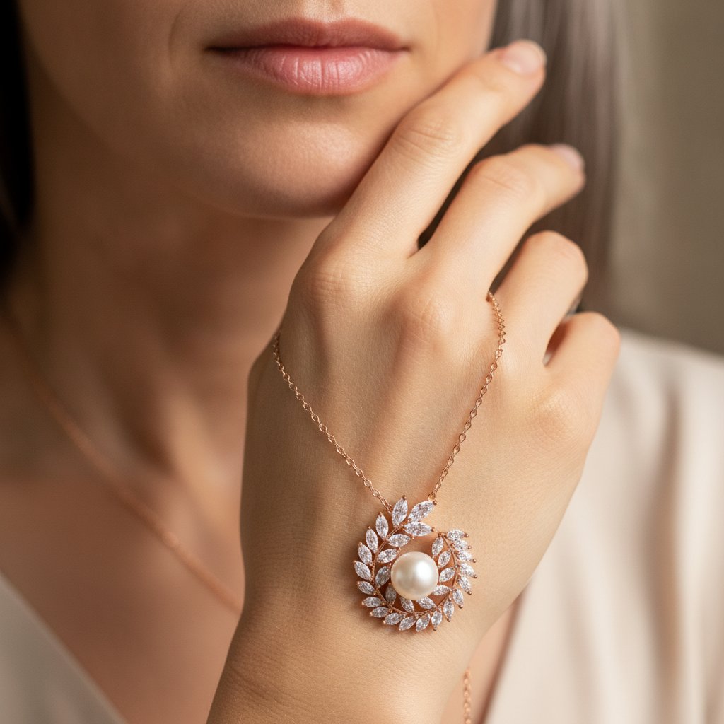 Une Pearl Necklace