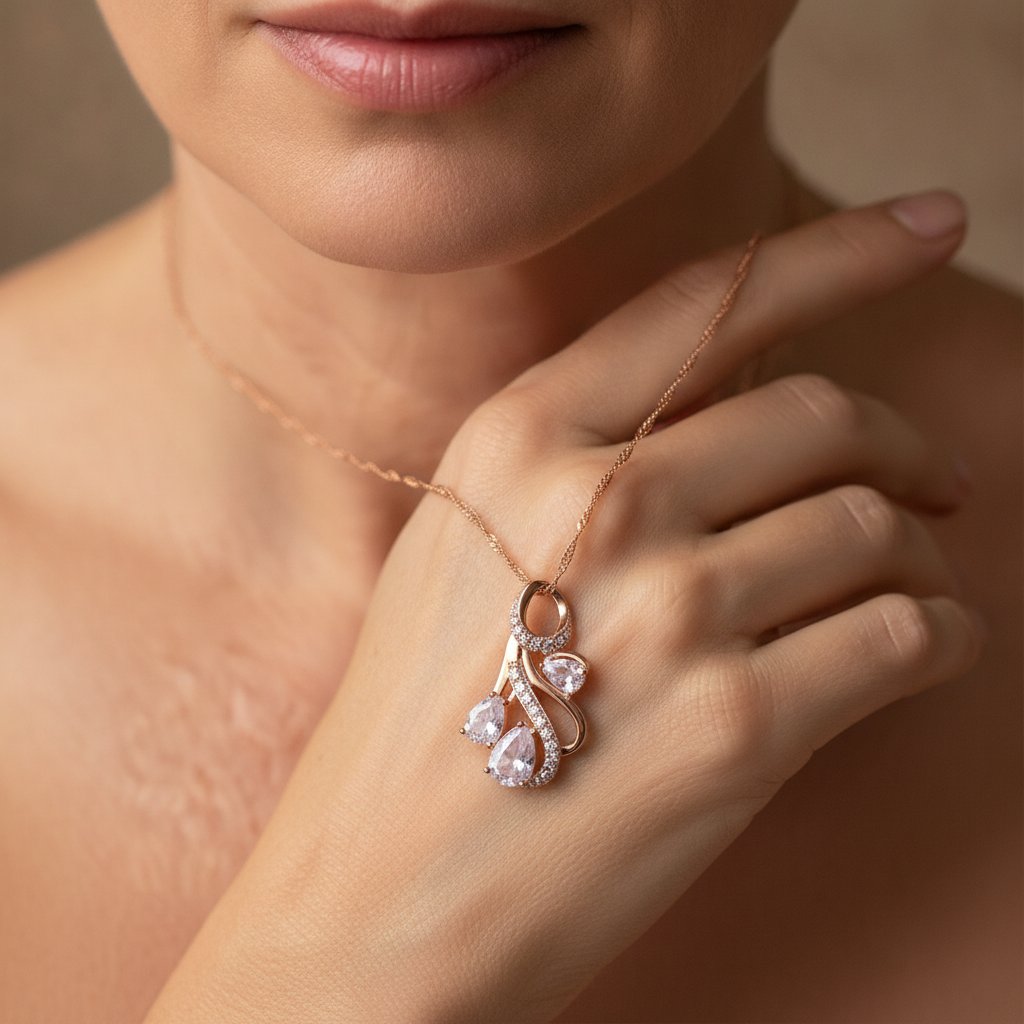 Une Gold Necklace
