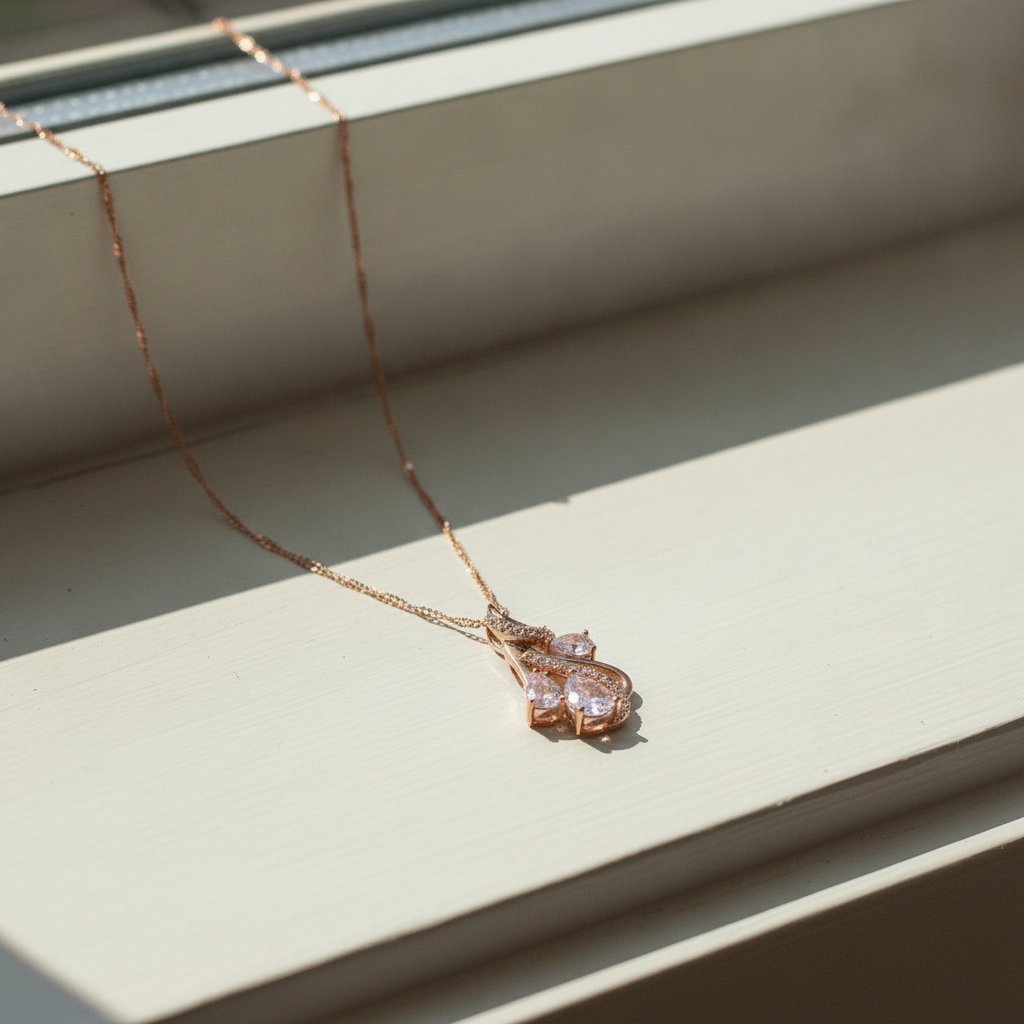 Une Gold Necklace