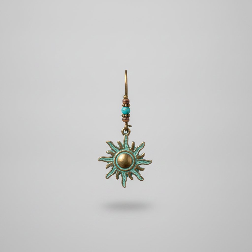 Fleur Turquoise Earrings