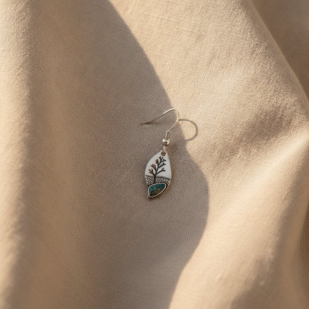 Fleur Turquoise Earrings