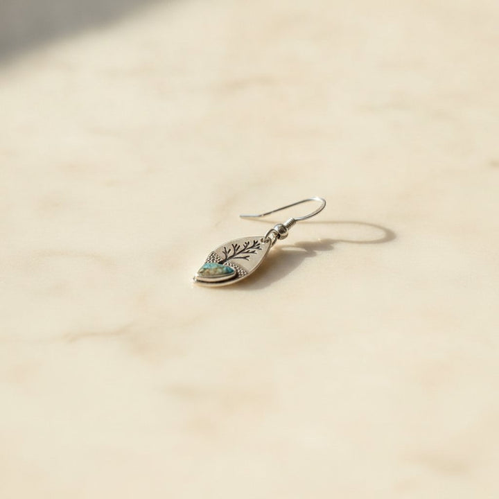 Fleur Turquoise Earrings