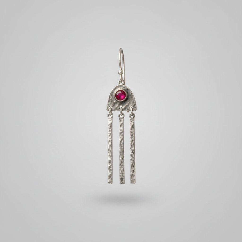 Mirabelle Ruby Earrings