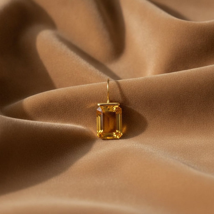 Noor Citrine Earrings