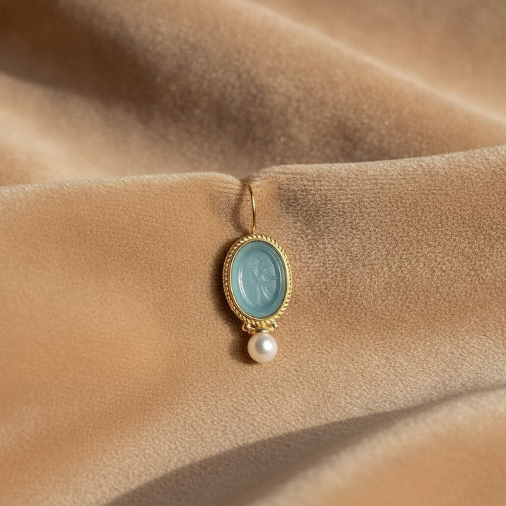 Mireille Pearl Earrings